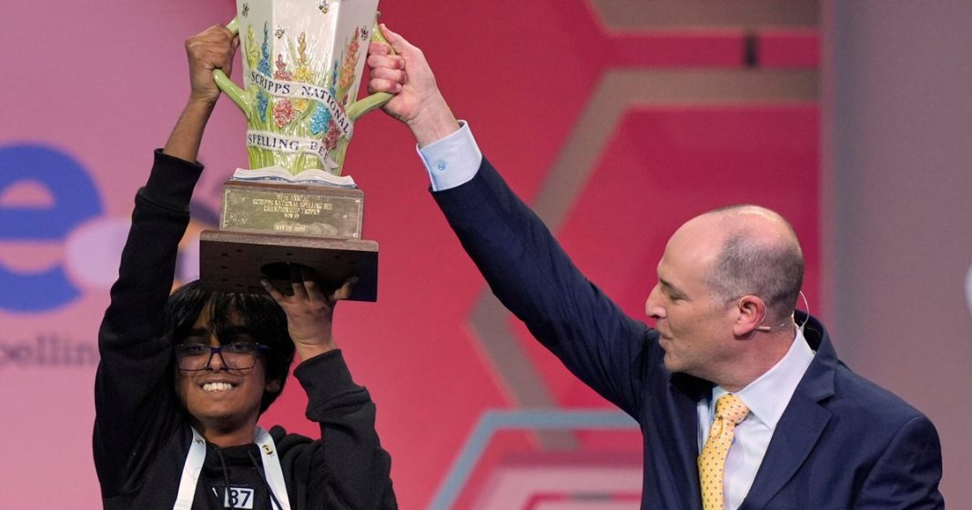 Faizan Zaki wins 2025 Scripps National Spelling Bee