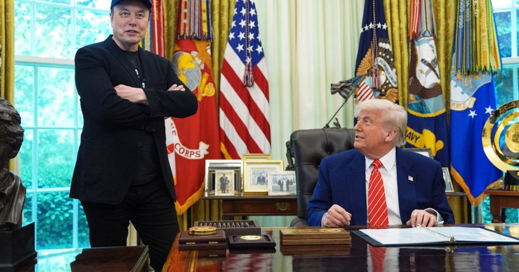 Watch Live: Trump and Elon Musk speak in Oval Office as DOGE leader exits government