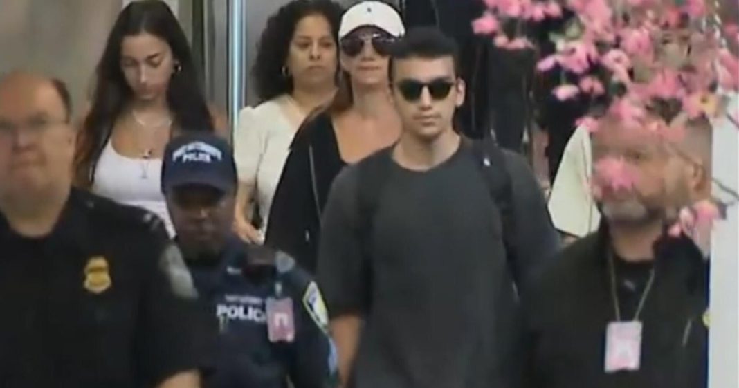 Edan Alexander lands in U.S. for first time since being held by Hamas for 19 months