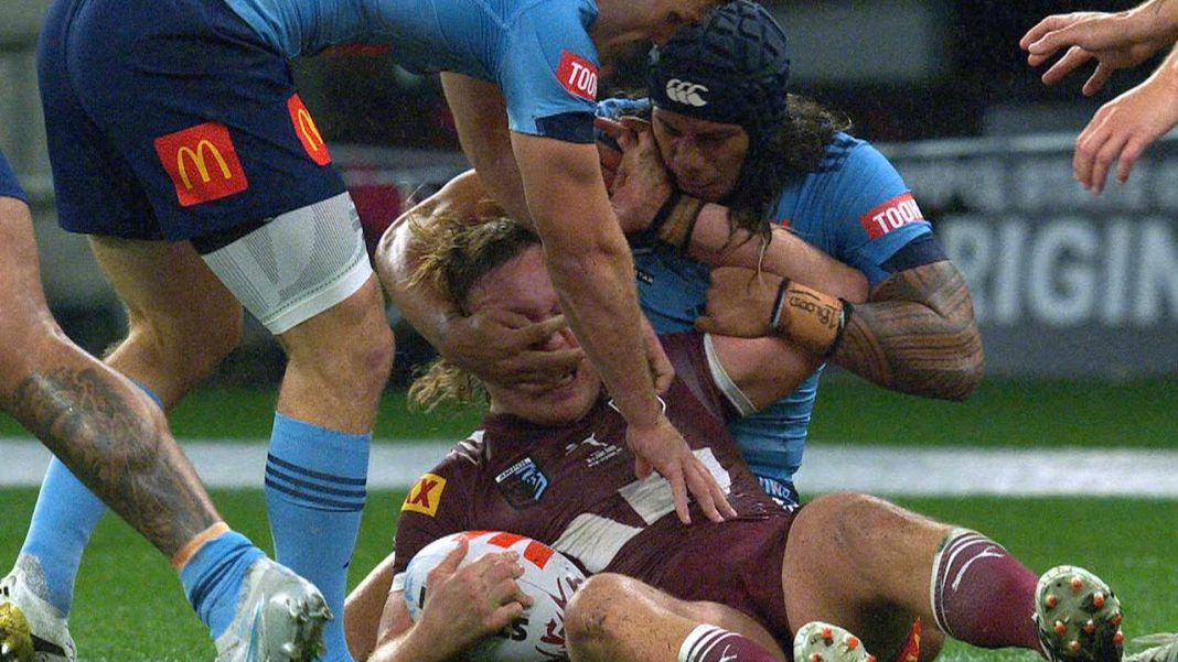 Maroons forward speaks out, NRL hands down verdict over Luai Origin incident that ‘looked awful’