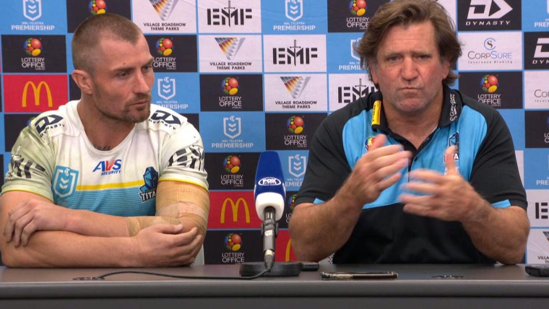 NRL 2025: Des Hasler slams Titans players, Gold Coast vs Brisbane Broncos, Kieran Foran, Round 14
