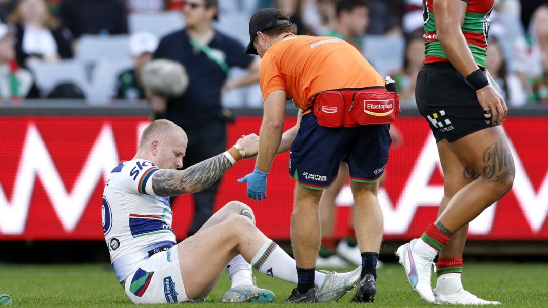 NRL 2025: Mitch Barnett knee injury, NSW Blues, State of Origin, New Zealand Warriors vs South Sydney Rabbitohs, Round 13