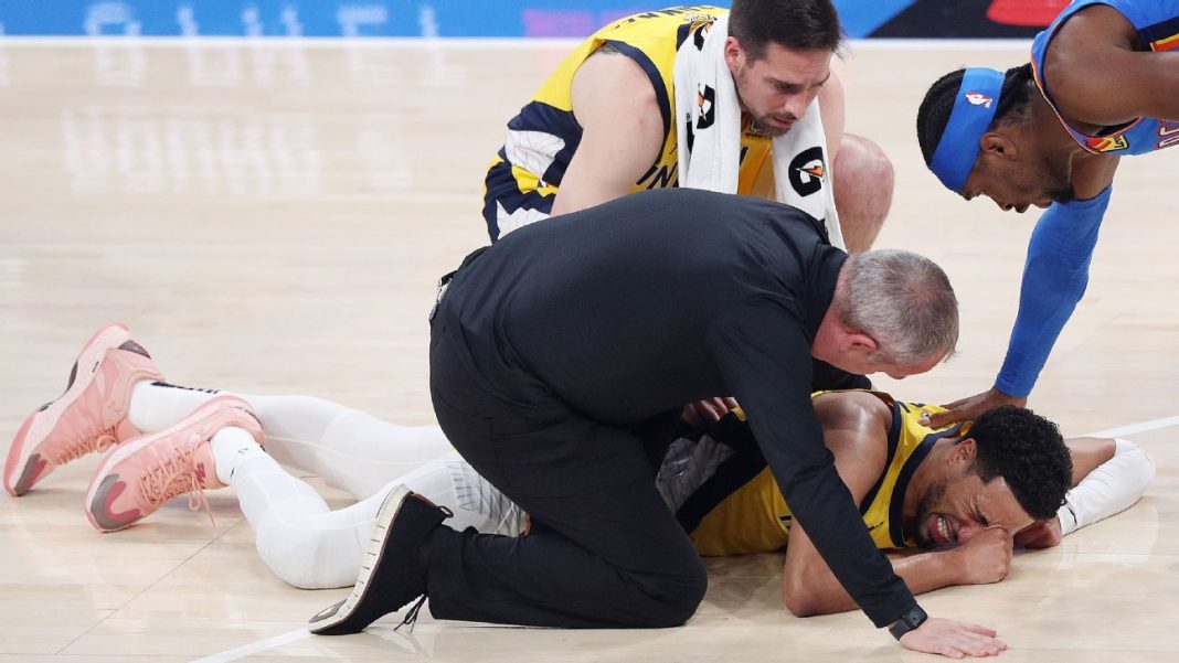 Sources: Pacers' Haliburton has torn Achilles