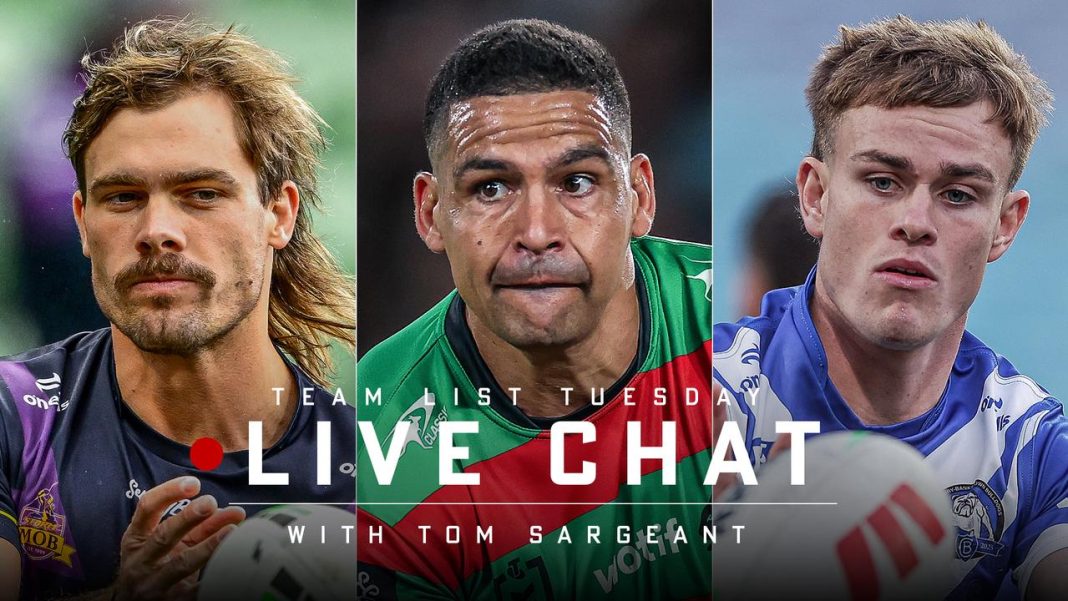 Dogs set for huge Galvin halves shake-up; Souths’ big blow: Teams Chat LIVE
