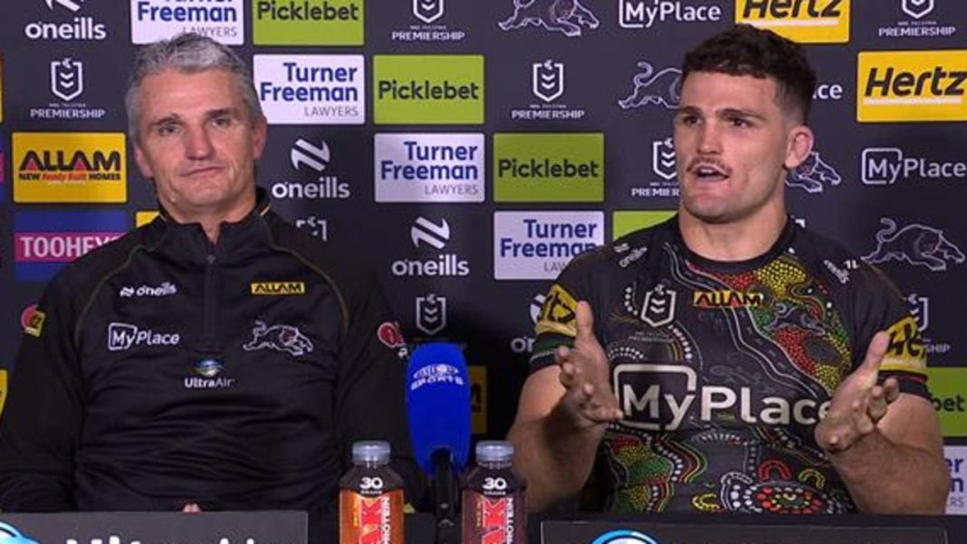 ‘Not sure what he’s meant to do’: Cleary’s issue with Leota penalty as Ivan praises ‘smart’ Grant