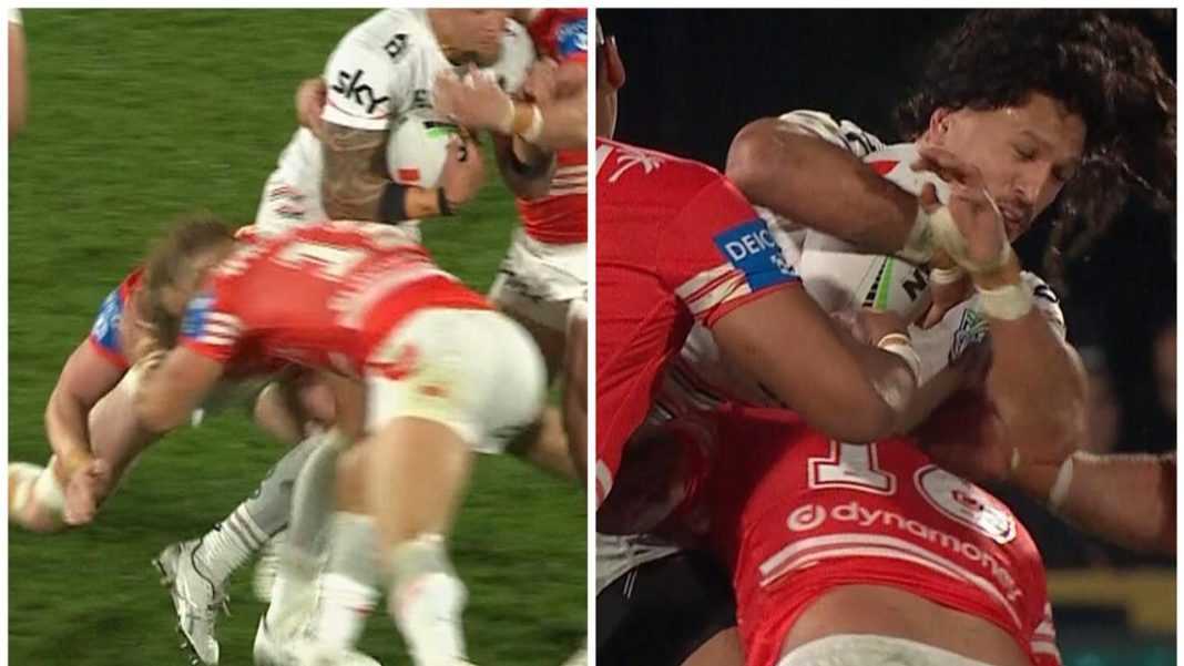 ‘Oh boy’: Dragons’ triple blow as ‘friendly fire’ takes out host of stars in ugly scenes